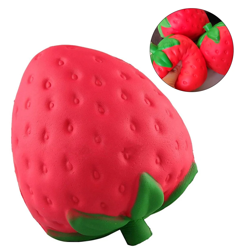 

Slow Rising Strawberry Anti-depression Toy Fake Decorative Fruit