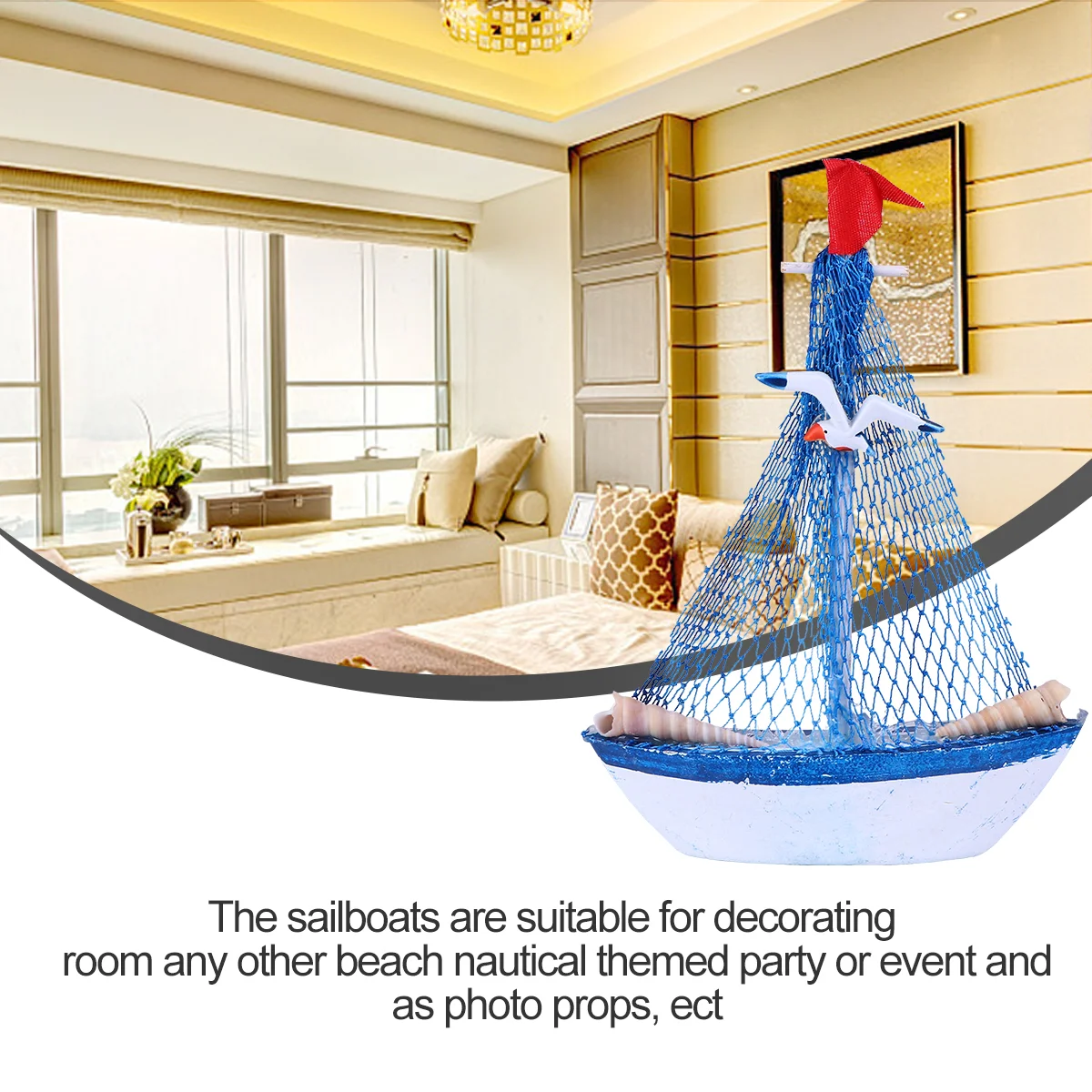 4 шт. настольные украшения в средиземноморском стиле