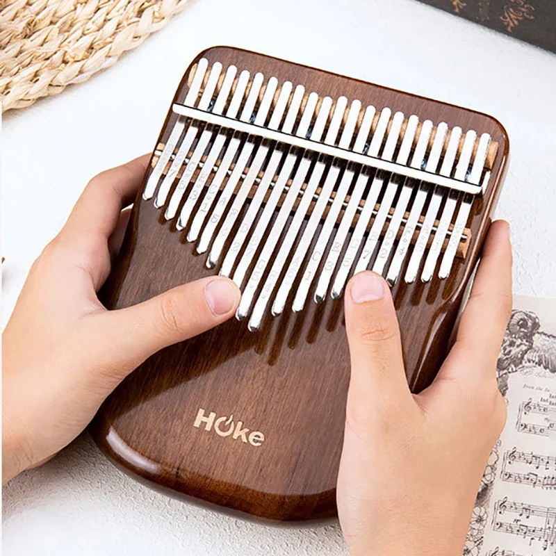 Портативное пианино Kalimba Профессиональная музыкальная клавиатура с черным