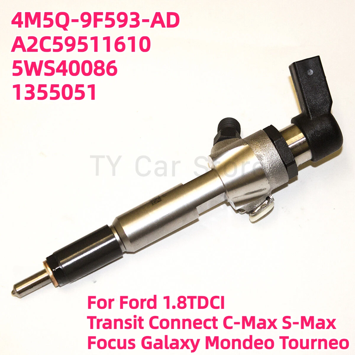 4M5Q 9F593 AD новый дизельный топливный инжектор для Ford 1 8 T Focus Transit Connect Mondeo C-Max S-Max