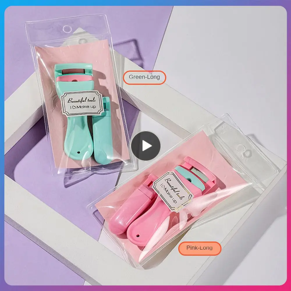 

Plastic Eyelash Curler Abs Curling Small Eyelash Curler Multi-color Matching Portable Eyelash Curler Solid Color Color Lasting