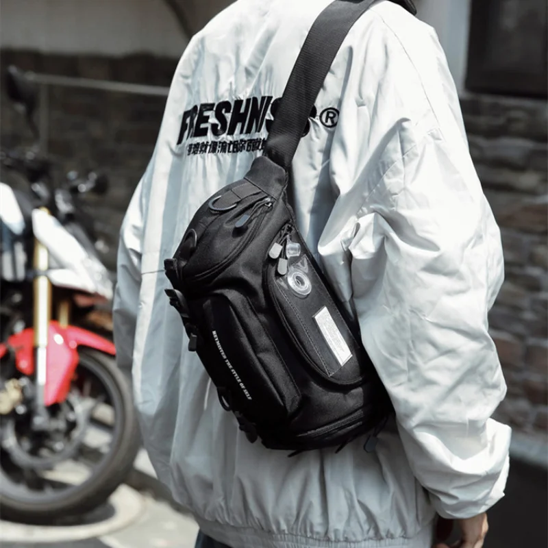 Women's Large capacity Tide Brand Shoulder Chest Packs Men's Street Fashion Crossbody Bags Anti-theft Sports Travel Fanny Pack