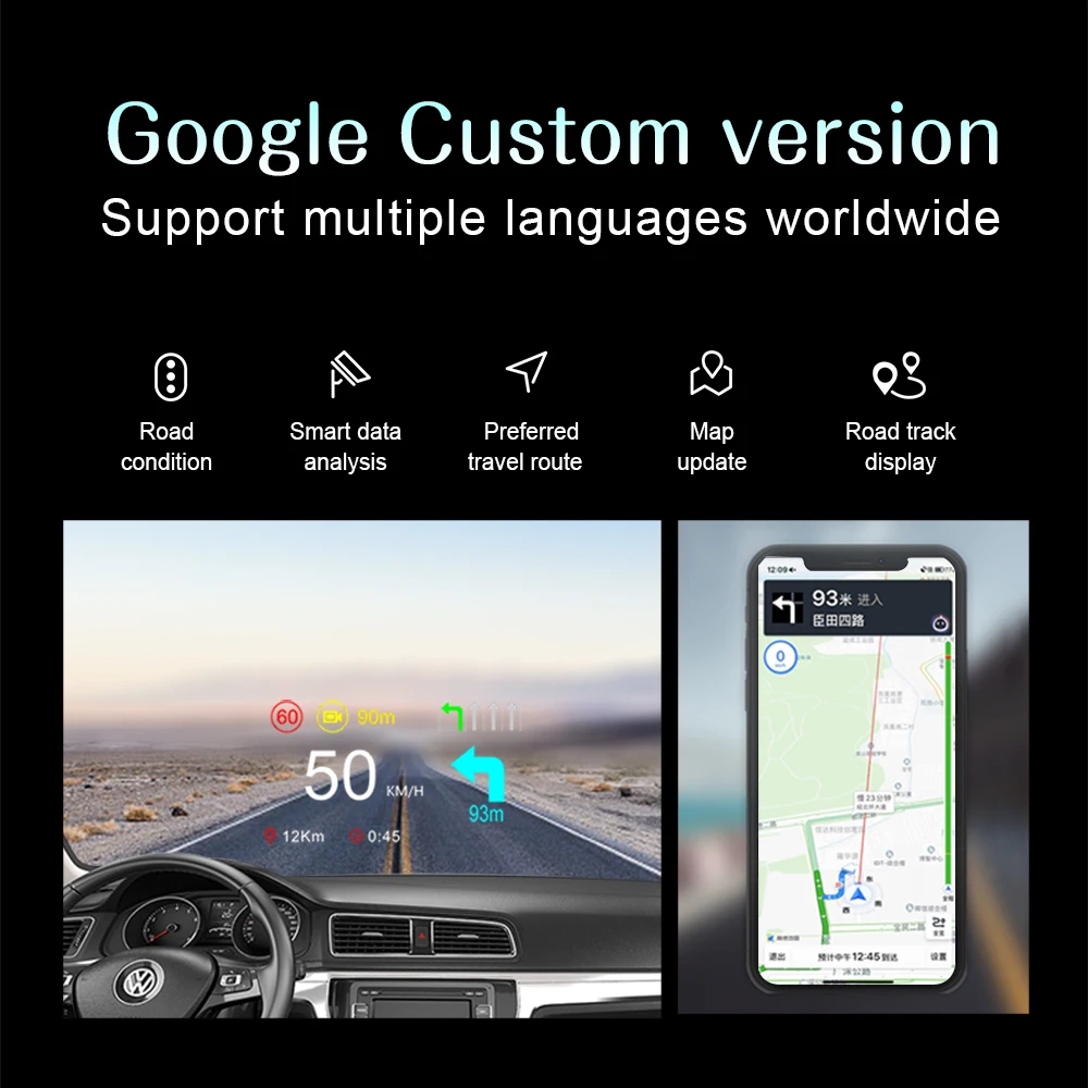 Автомобильный GPS-навигатор OBD 4 в 1 с поддержкой разрешения экрана |