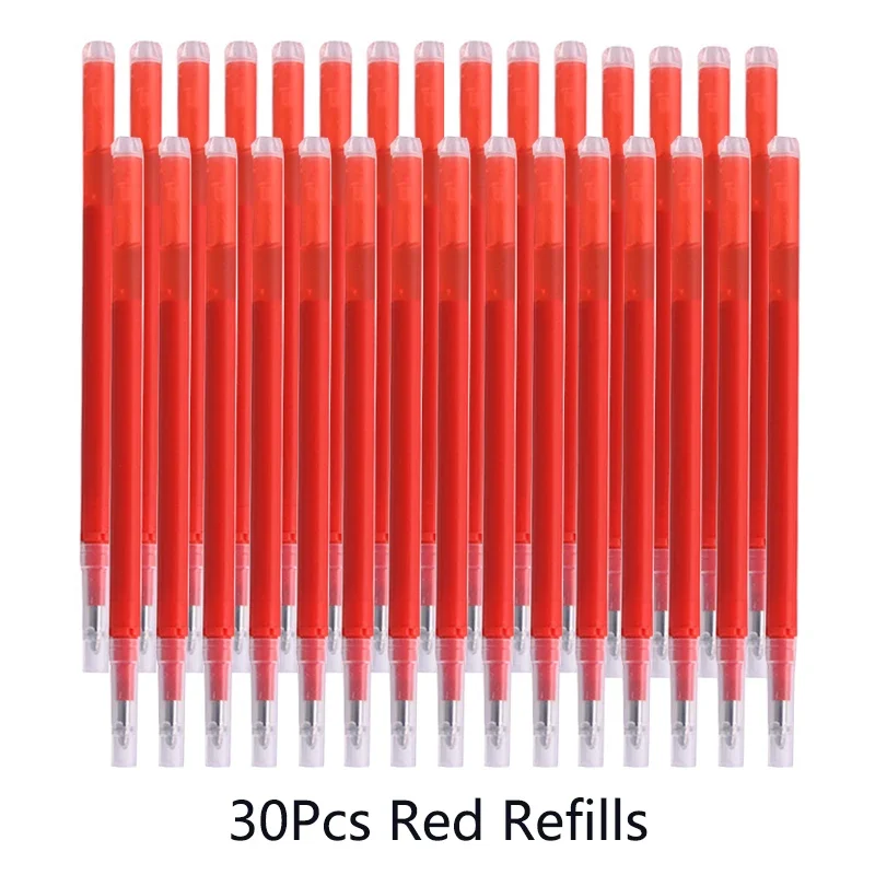 

Стержни для ручек MROOFUL, стираемые, пресс-тип, 30 шт.