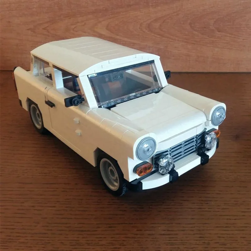 Фото 939 шт. MOC Trabant Carsed модель строительные блоки архитектура сборка DIY игрушка творческая идея Рождественский подарок кирпич детский день рождения №4
