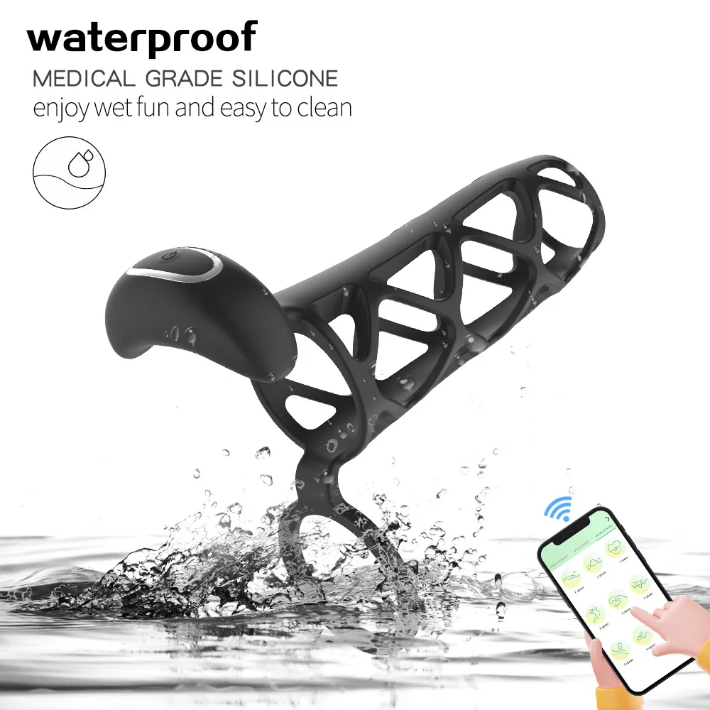 Вибратор для мужчин секс-игрушки с дистанционным управлением сетка пениса