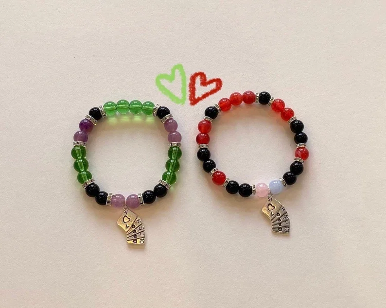 Подходящие браслеты Джокер и Харли Квинн