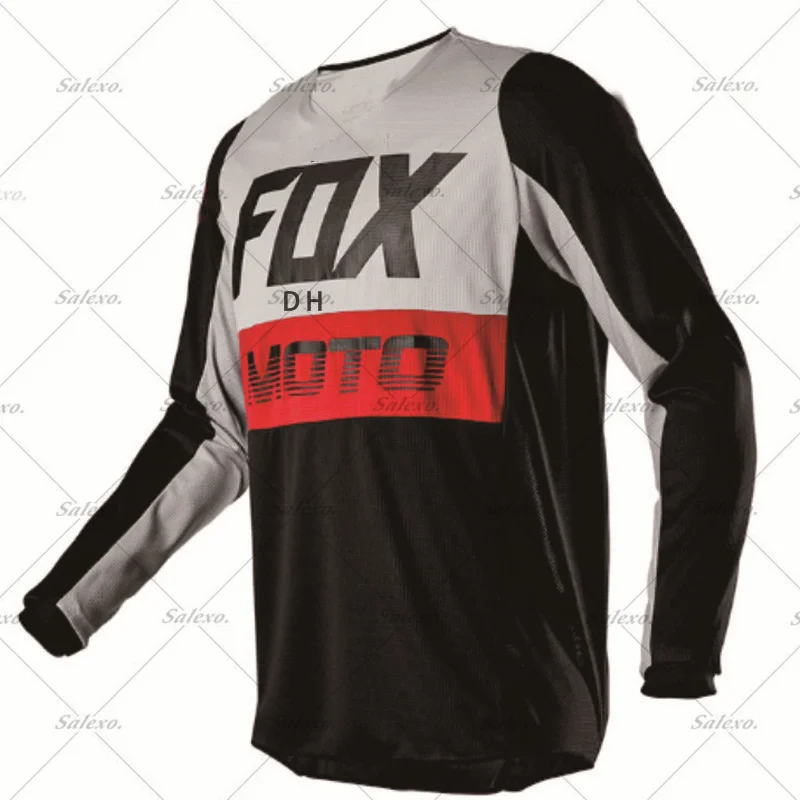 2023 мужская майка для мотокросса Fox Dh Mallot горный велосипед рубашка манга длинная