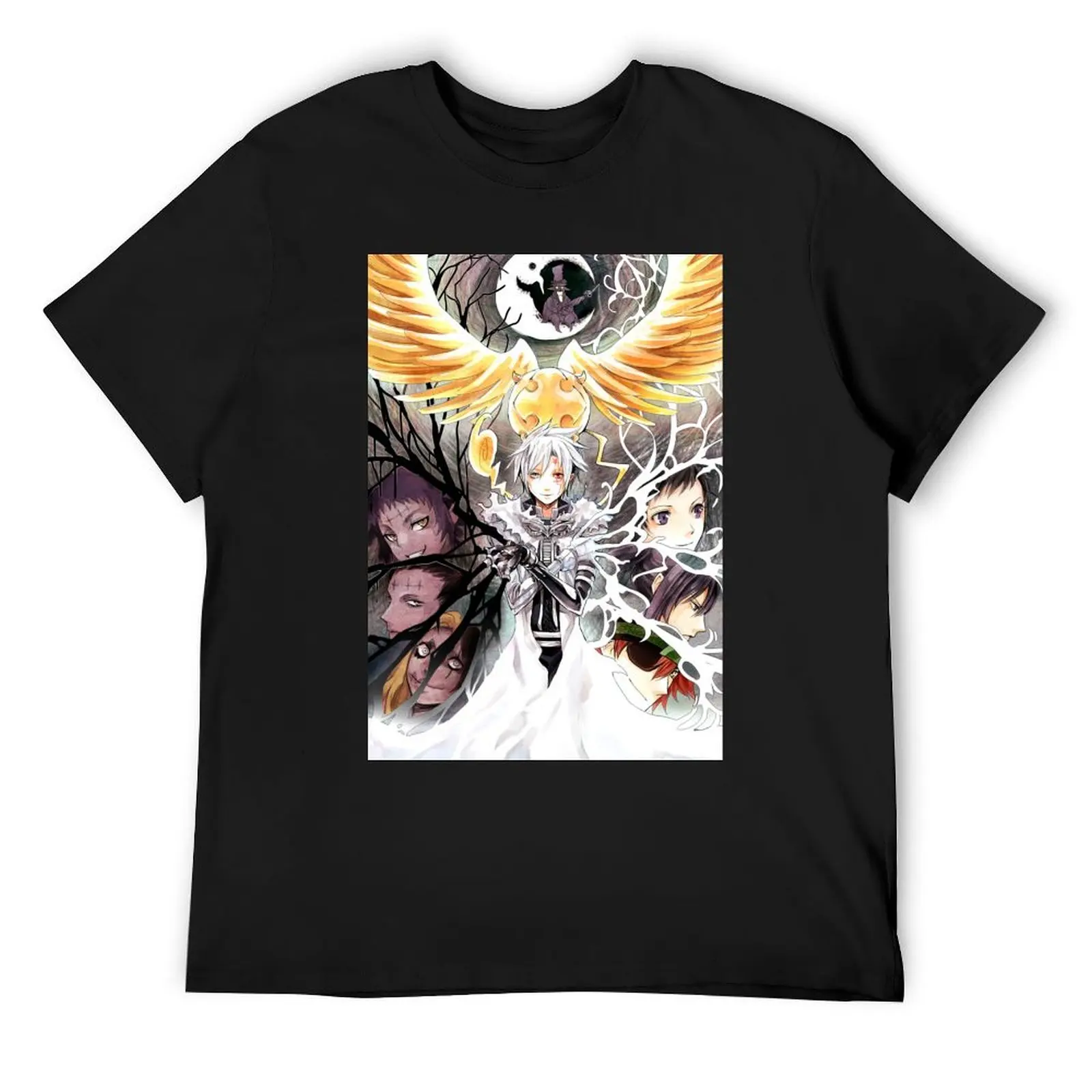 DGM - Футболка D.Gray-Man винтажная одежда больших размеров блузка футболки для мужчин