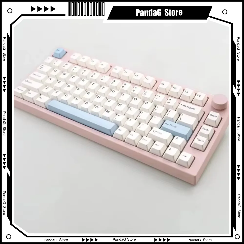 Клавиатура Keydous NJ80 с поддержкой bluetooth 2 4 75% ГГц
