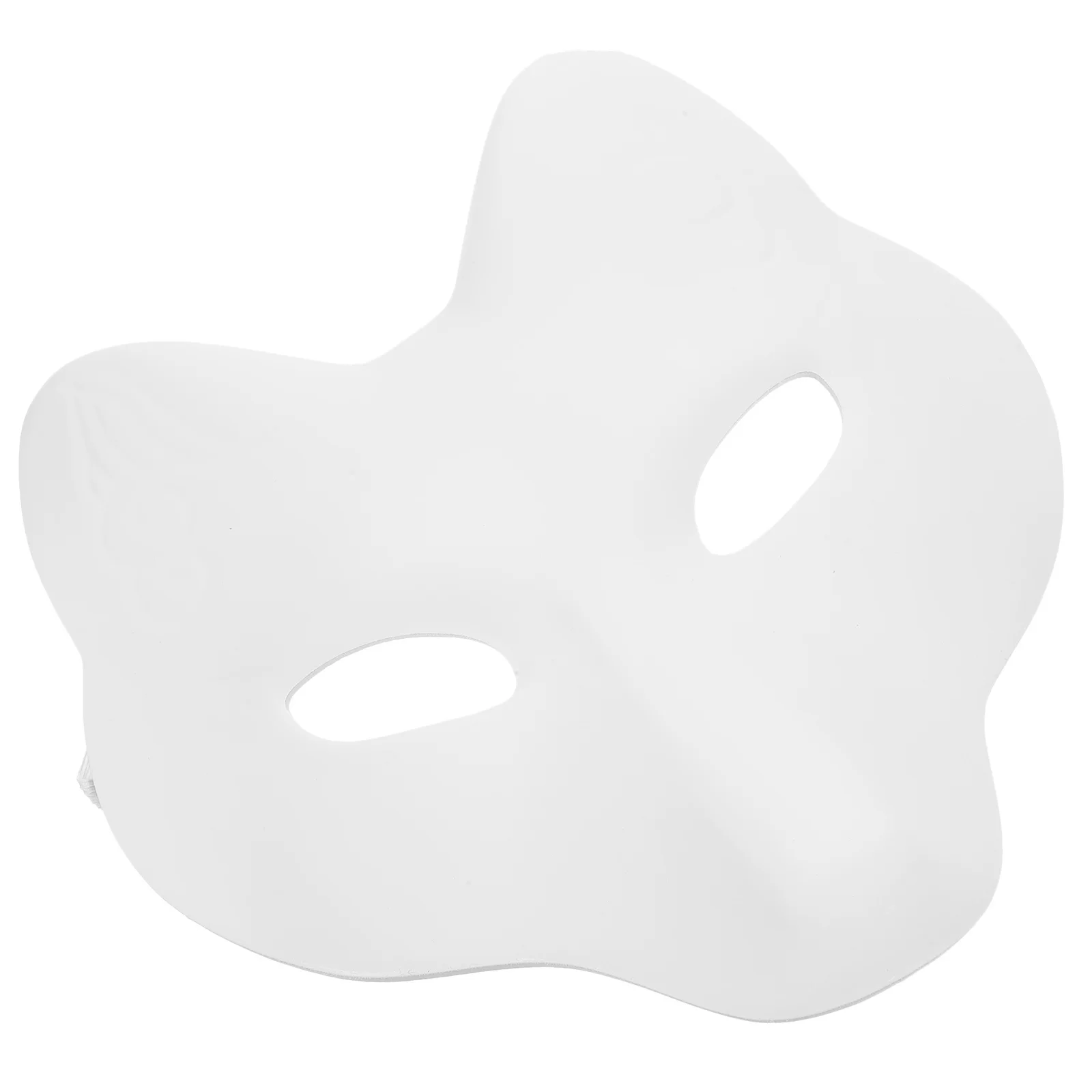 

Costume DIY Blank Japanese Kabuki for Masquerade Costume Prop