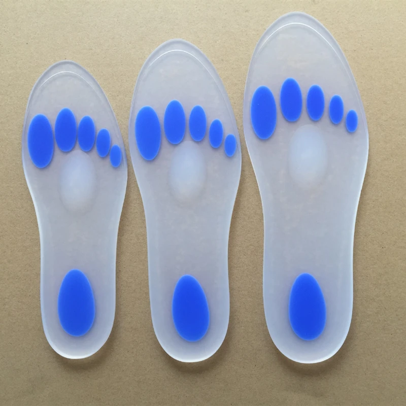 EVA Soft Shoes Pad Silicone Gel Insole Heel Lifting Insert Shoe Foot Care Protector Elastic Cushion Arch Support Magnetic Insole