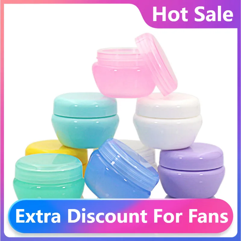 

Новые многоразовые бутылки, пластиковые пустые банки для макияжа, косметические дорожные контейнеры для косметики с внутренней крышкой дл...