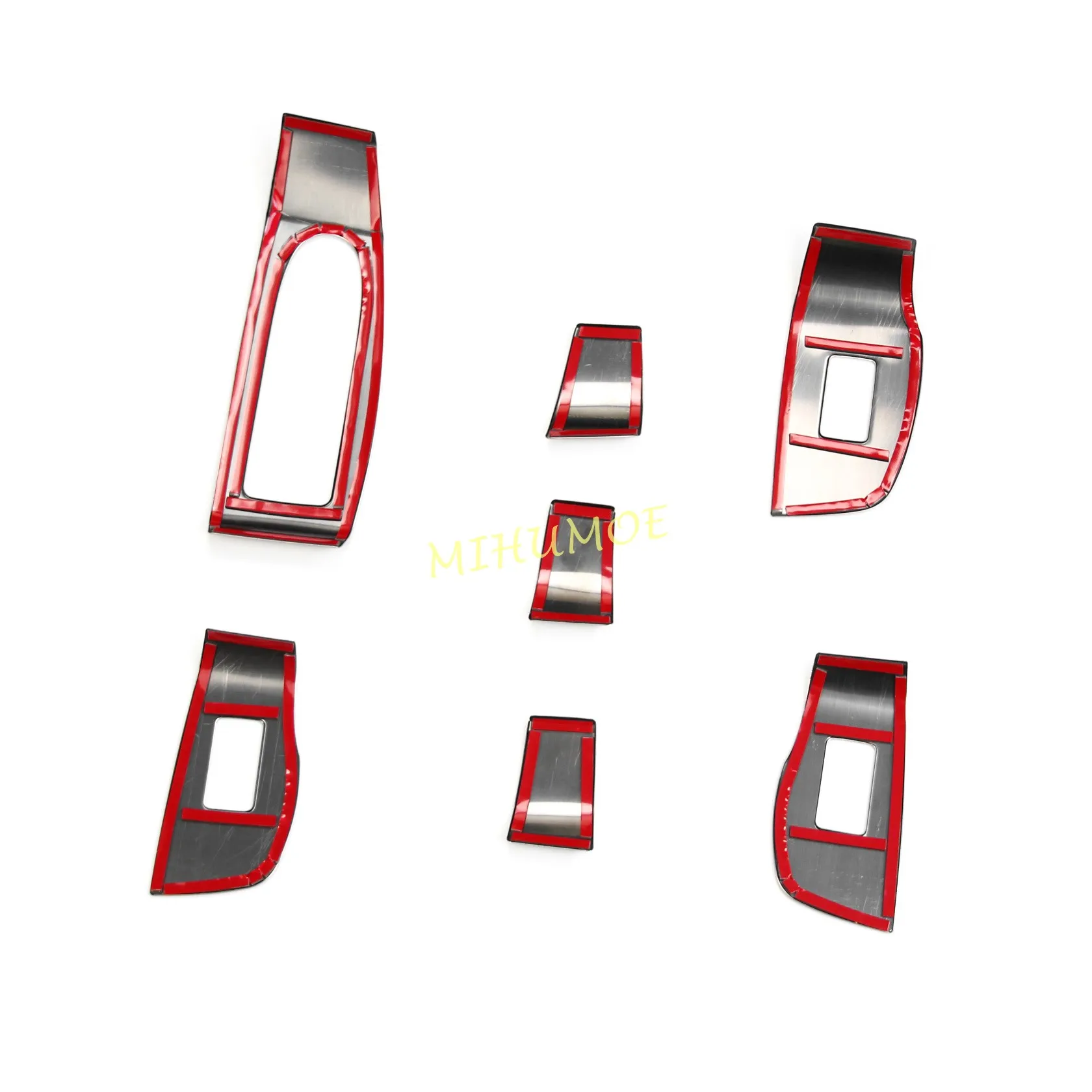 Панель переключателя из нержавеющей стали для интерьера автомобиля двери окна