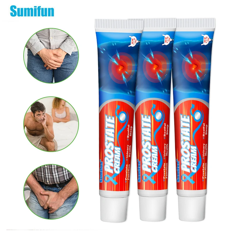 

2/3/5Pcs Sumifun Prostatic Treatment Ointment Relieve Urination Frequently Pain Prostatic Hyperplasia Man Prostate Health Care