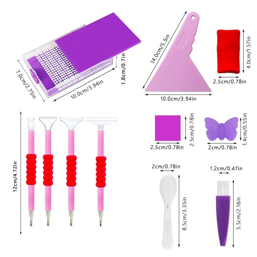 5D алмазная живопись искусство выдвижной ящик разнообразный для хранения