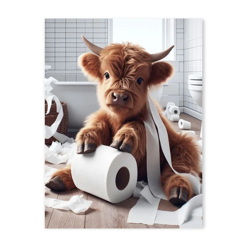 

Художественная картина ASTRDECOR Шотландская корова