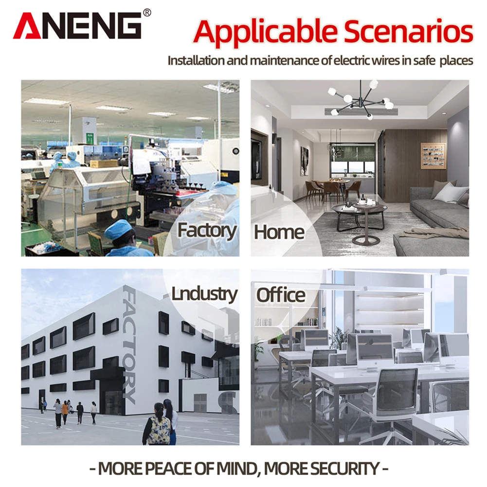 Многофункциональный тестовый прибор ANENG AC27 детектор цепи фазы полярности вилка