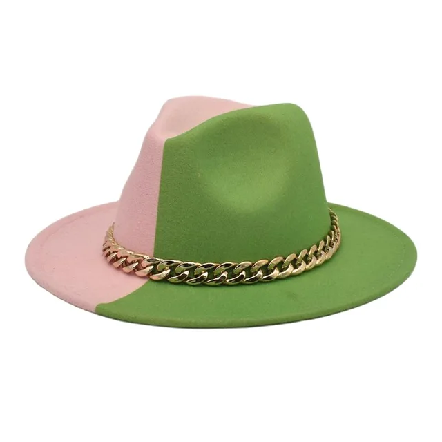 Bauhinia Women Men Felt Fedora Hats 