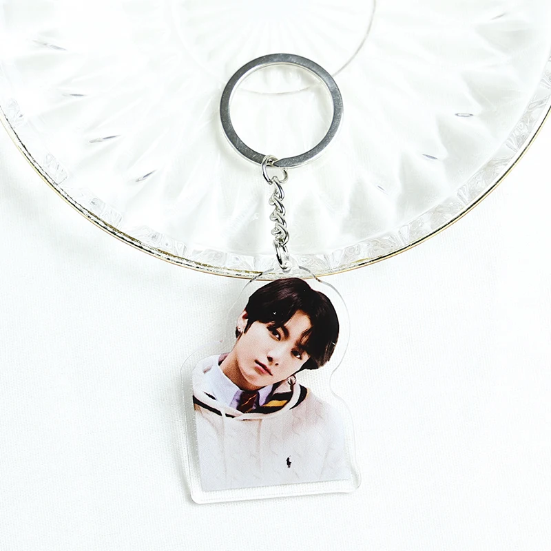 Брелок для ключей Jungkook с подвеской в виде звезды Bangtan Boys | Брелки