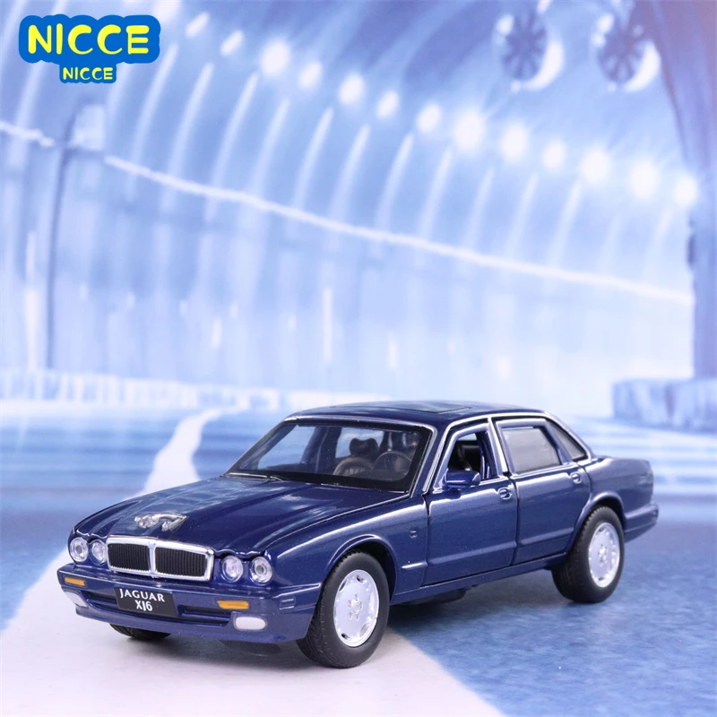 

Nicce 1:32 Jaguar XJ6 Pull Back Car Model Alloy Car Diecast Toy Car Model Sound and Light Children's Toy Collectibles F340