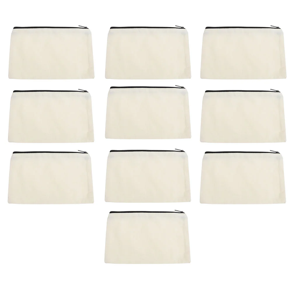 

10 Pcs Sublimation Bag Wash Bulk Bags Convenient Makeup Travel Kit Personal Care Portable