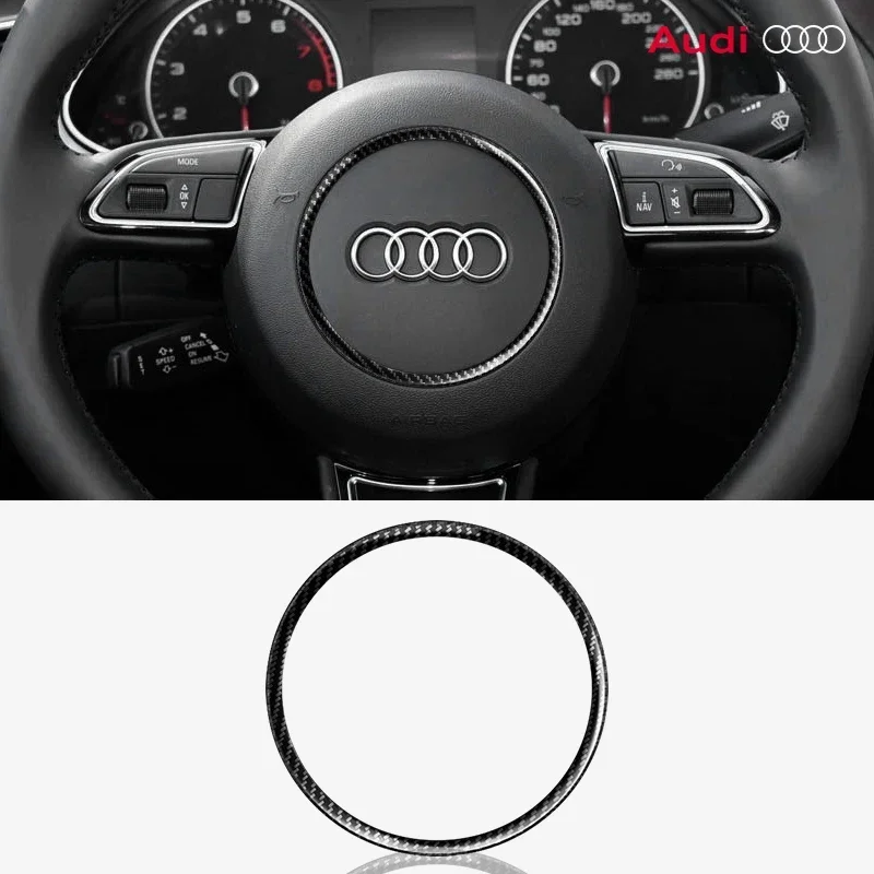 Автомобильное колесо центральное кольцо крышка отделка наклейка для Audi A1 A3 S3 A4 A5