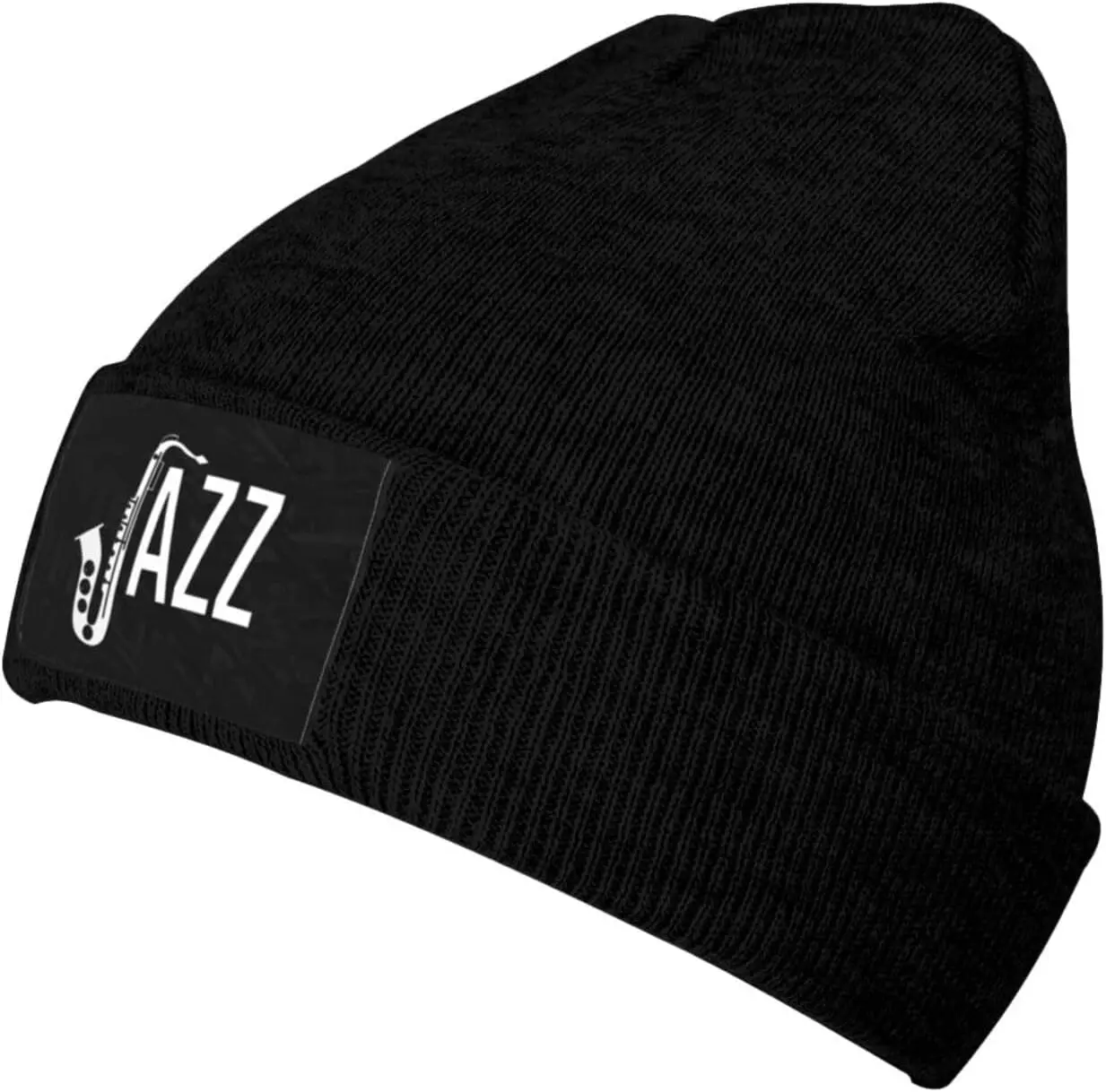 

Jazz_Saxophone Logo Knitted Hat Woolen Hat Warm Fashion Outdoors Caps Unisex