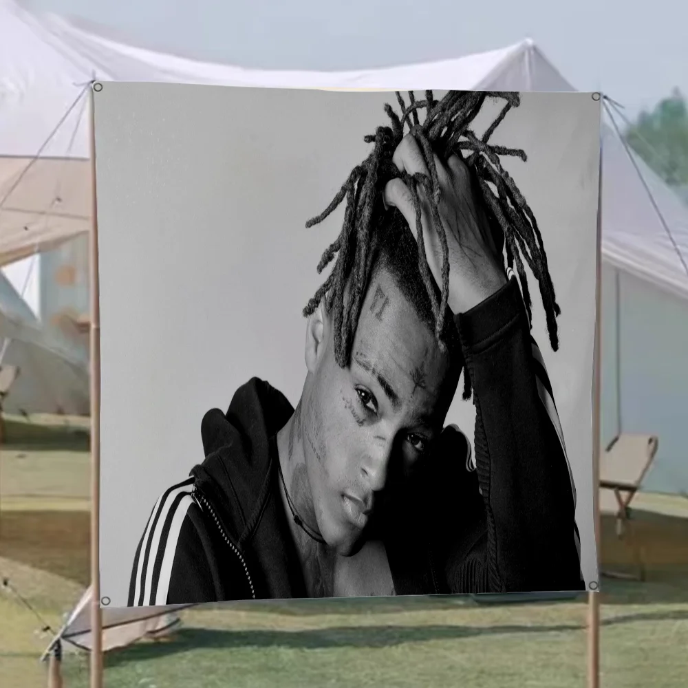 Хип-хоп Z-XXXTentacion флаг домашний декор гобелен для повестки мультяшного сада