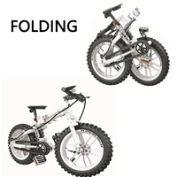 childrens bicycle model building blocks foldable assembled toys small particles 6 years old 8 boy childrens gift