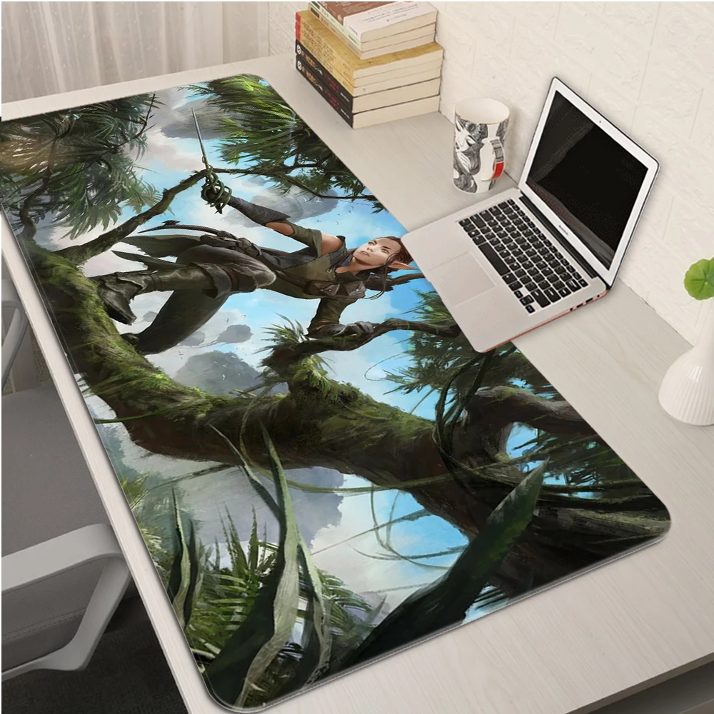 

Xxl Mouse Pad Magic-The-Gathering Gaming Laptops Pc Gamer Keyboard Desk Extended Gamers Accessories Table Mat Carpet Mats Anime