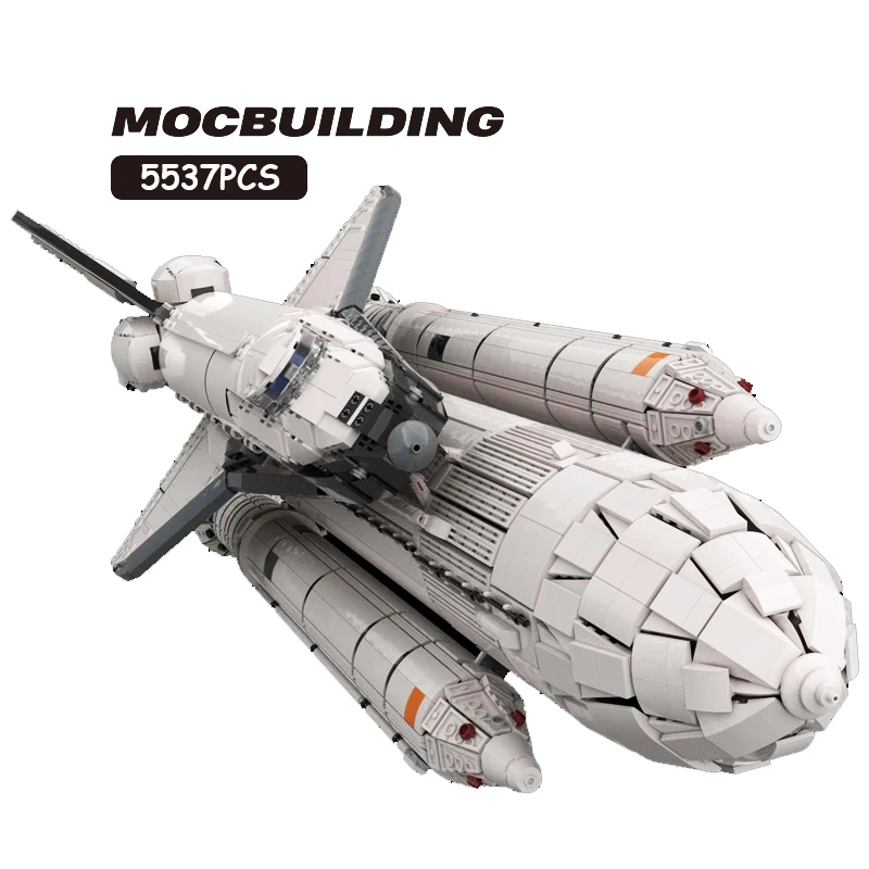 

MOC Building Blocks NASA Space Shuttle Model Star Plan Wars Spaceship Explore Assembled Bricks Children Toys Gifts 5537PCS
