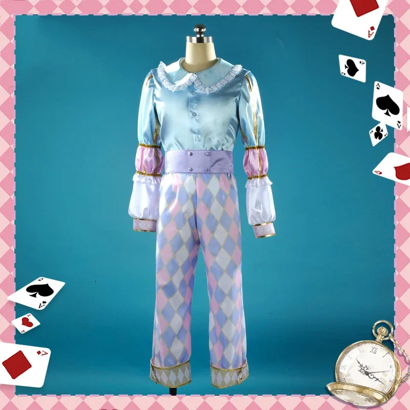 Игра Twisted Wonderland Epel Косплей Костюм Белый Кролик Празднование в Королевстве Розы