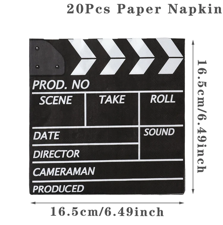 

Набор декора для вечеринки "Ночь кино" от FENGRISE