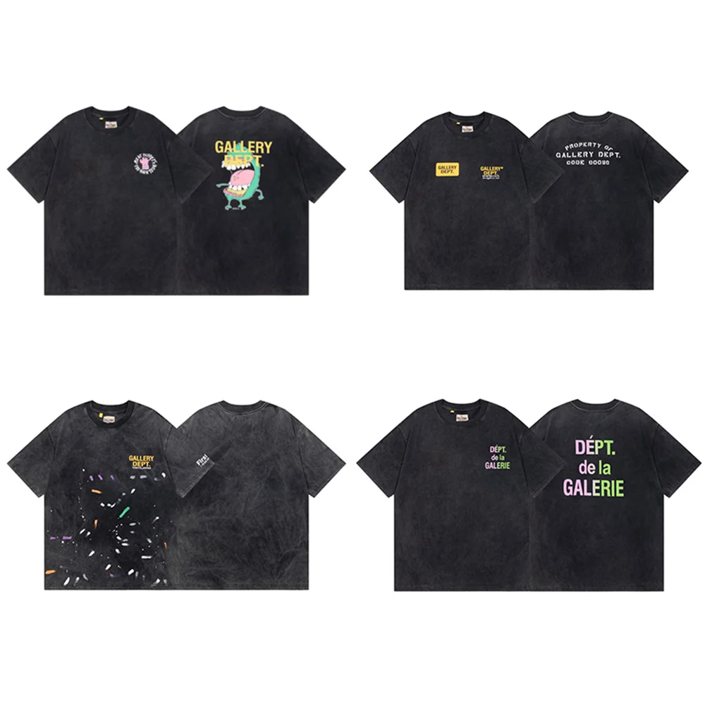 

2023 New Letter Print Woman Fashion Original T Shirt Tops Summer Short Sleeve Combed Cotton Plain Man Tshirt