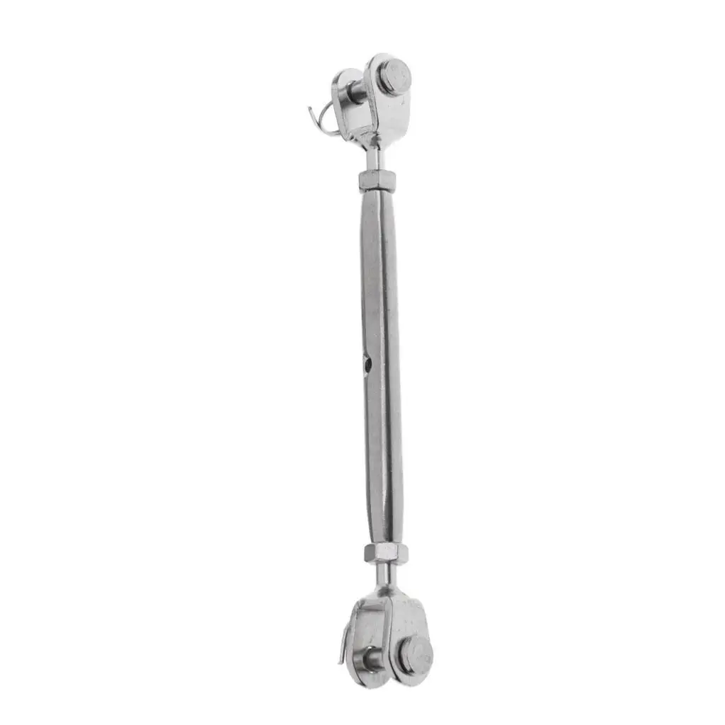 

Marine 304 Stainless Steel Jaw Jaw Closed Body Turnbuckle Rigging Screw 10mm