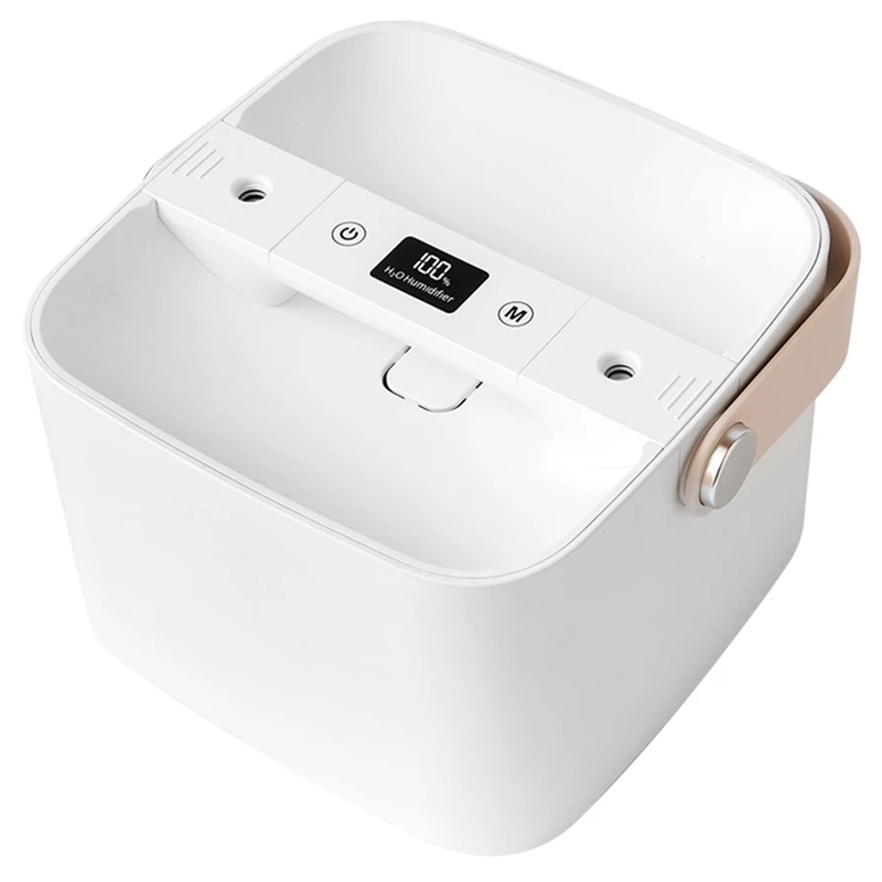 

Portable Air Humidifier USB Rechargeable Dual Spray Humidifier 2.5L Capacity Portable Mute Purifier For Office