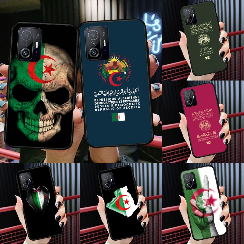 Чехол с флагом Алжира для Xiaomi 12T 11T 13 Pro 12X 12 Lite чехол POCO F5 X5 X3 X4 F4 GT F3 M5s C40