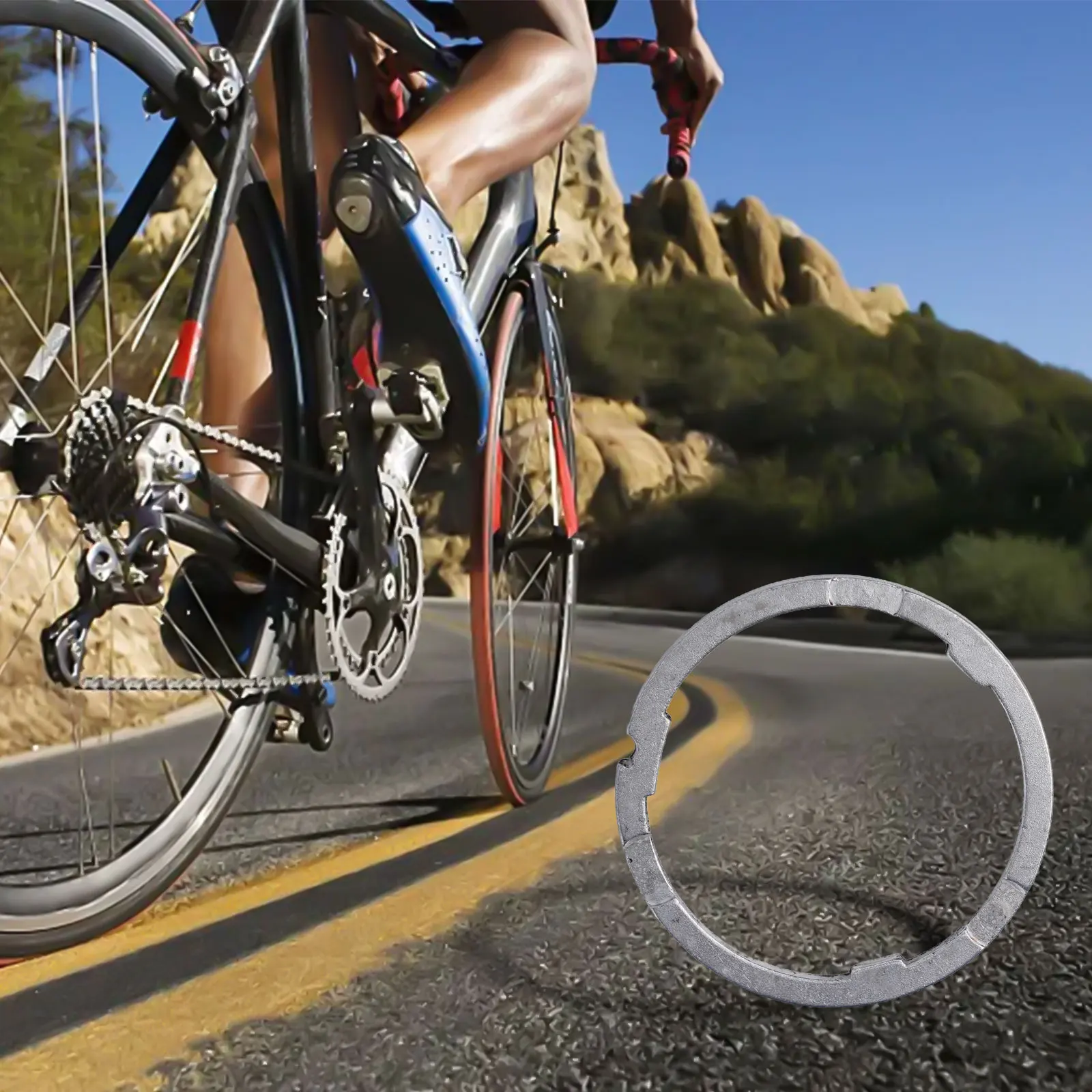 Велосипедная база XDR Freehub шайба каретки оси Шайба маховика Алюминиевый сплав