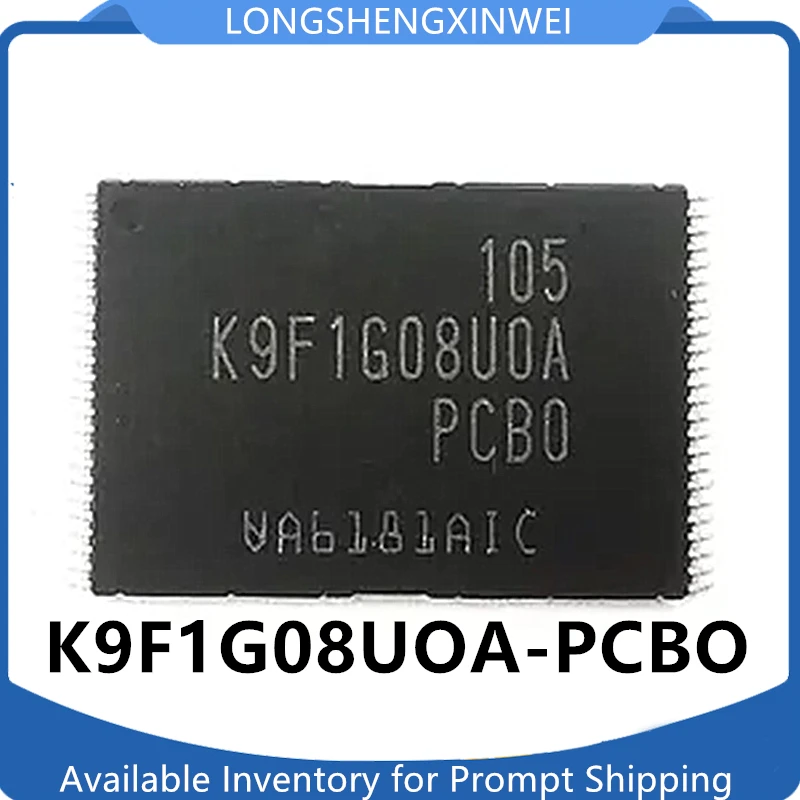 

1PCS New Original K9F1G08UOA-PCBO K9F1G08U0A-PCBO Flash Memory TSOP48 Chip