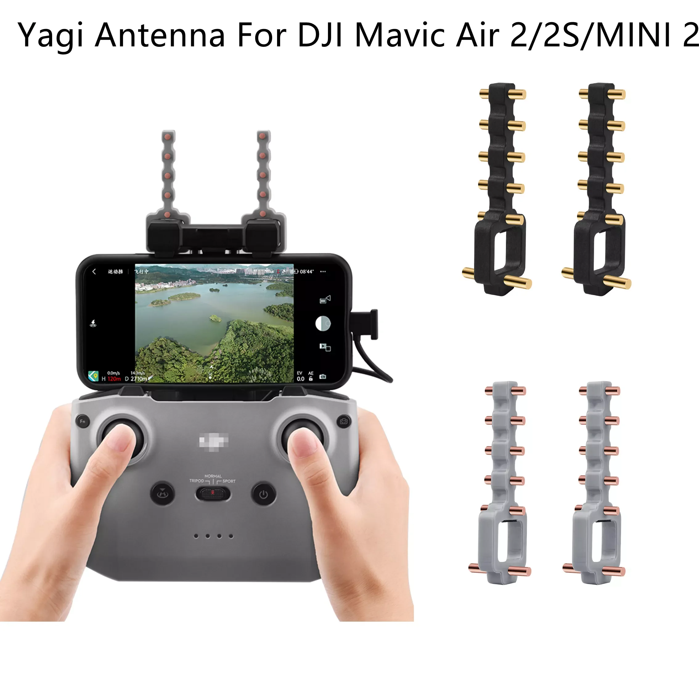 

Антенна Yagi для DJI Mavic 3/Air 2/2S/MINI 3 PRO 5,8 ГГц, пульт дистанционного управления, усилитель сигнала, антенна, расширитель диапазона, Радиоуправляемы...