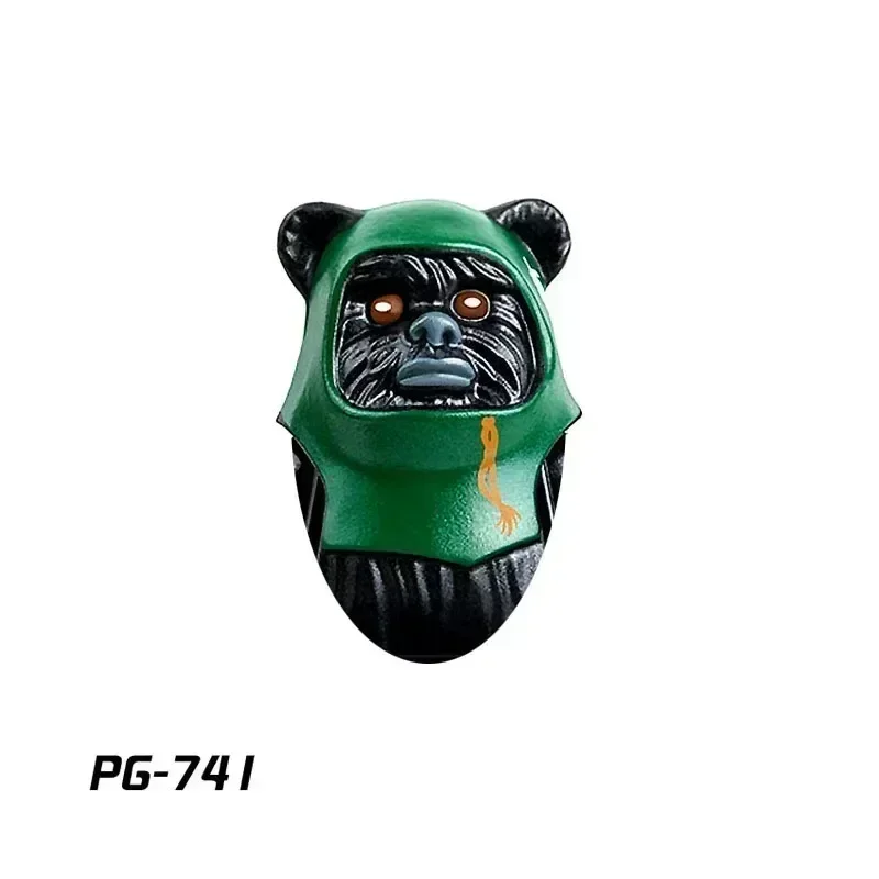 Звездные войны Йода Мандалорец Хань Соло C-3PO Лея Дарт Вейдер Блок Мини-робот