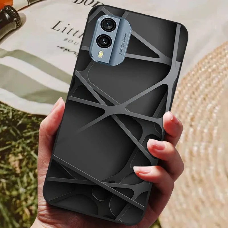 Фото Для Nokia X30 5G чехол волк Лев окрашенный ТПУ силиконовый мягкий чехол для телефона Nokia X30 2022X30 задние Чехлы черный бампер 6,43'' №4