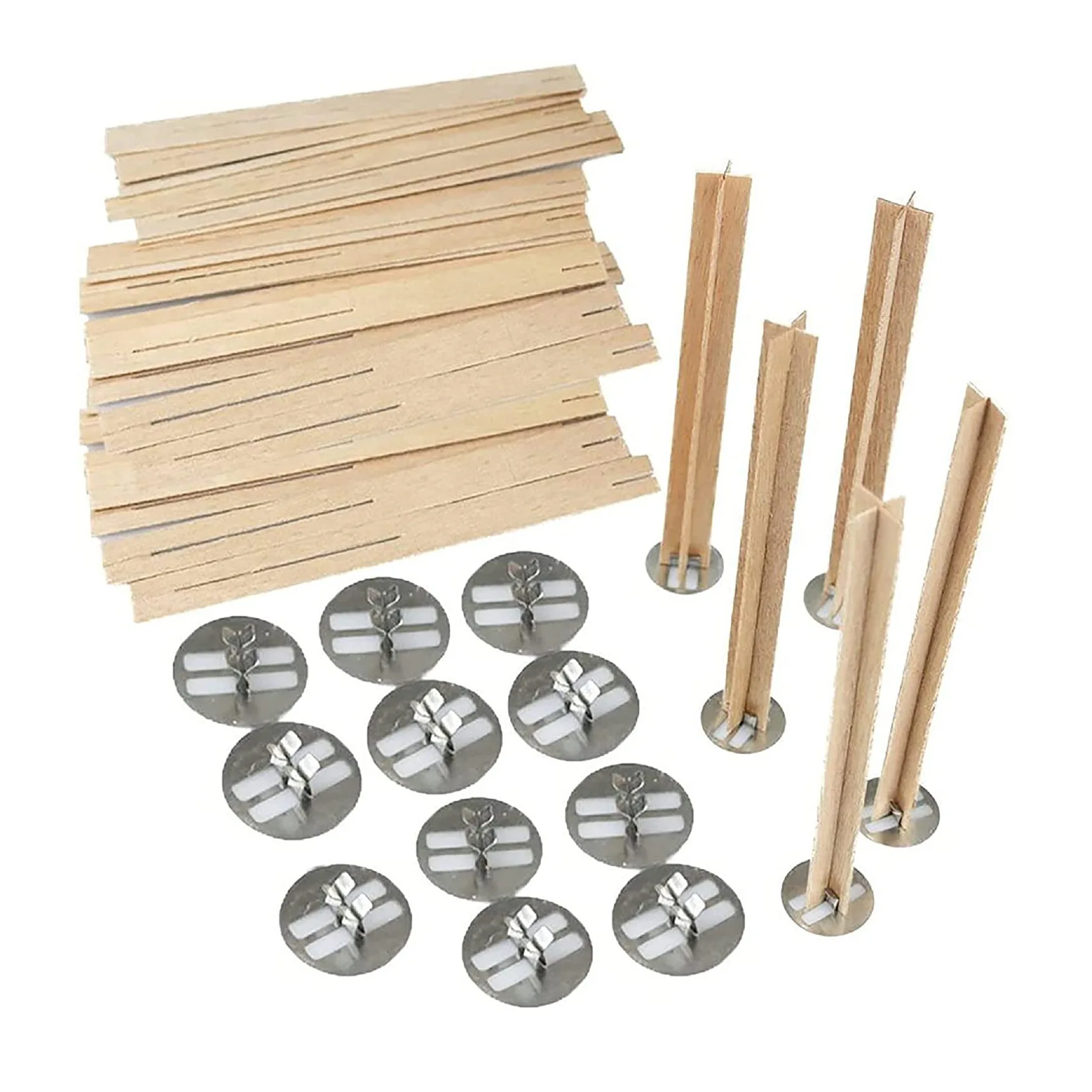 

Cross Wooden Wick Candle Making Supplies Wood Candle Core Wood Chip Wood Wax Core Cup Wax Candle Maker 10pcs