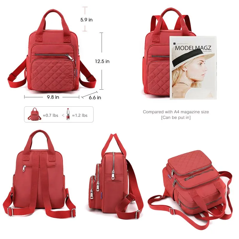 Backpack Purse for Women Fashion Designer Travel Large Ladies handbags