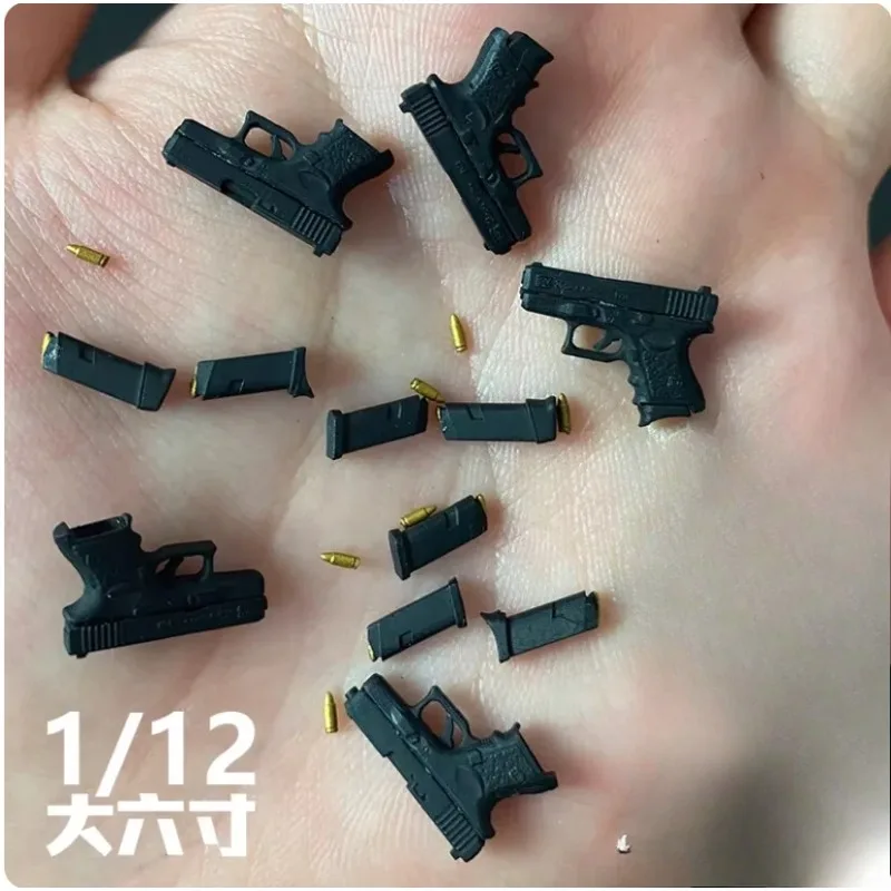 Фото Миниатюрная модель пистолета G26 из смолы в масштабе 1/12, подходит для 6-дюймовых фигурок, аксессуары для кукол Notaman №2