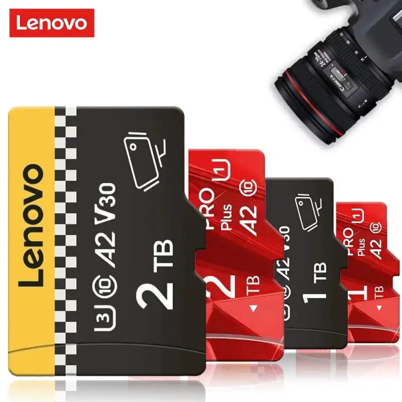 Lenovo 2TB 1TB Высокоскоростная карта Micro TF 512 ГБ 256 Flash 128 Карта памяти Регистратор