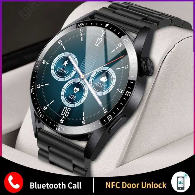 

LIGE Smart Watch For Men Women Android Bluetooth Call Man Smartwatch Fitness Sports Watches For HUAWEI IOS Health Bracelet