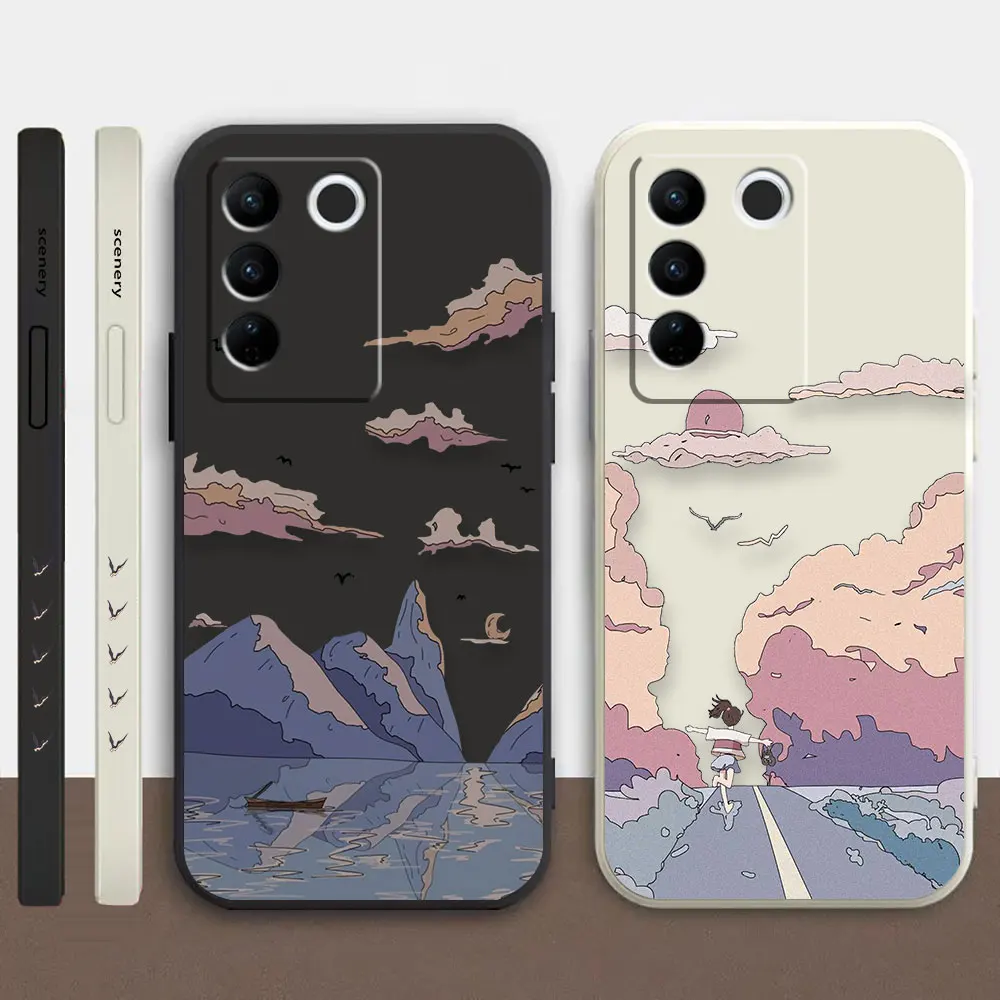 

Wild Geese Are On Fire Case For VIVO S1 S5 S6 S7 S9 S9E S10 S12 S15 S16 S16E V19 V20 V21 V23 V25 V27 PRO Colour Case Funda Shell
