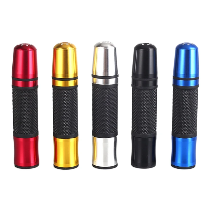 

F1CF 2pcs 7/8" Motorcycle UTV Hand Bar Grips Pillow Grip Rubber Racing Grip Universal